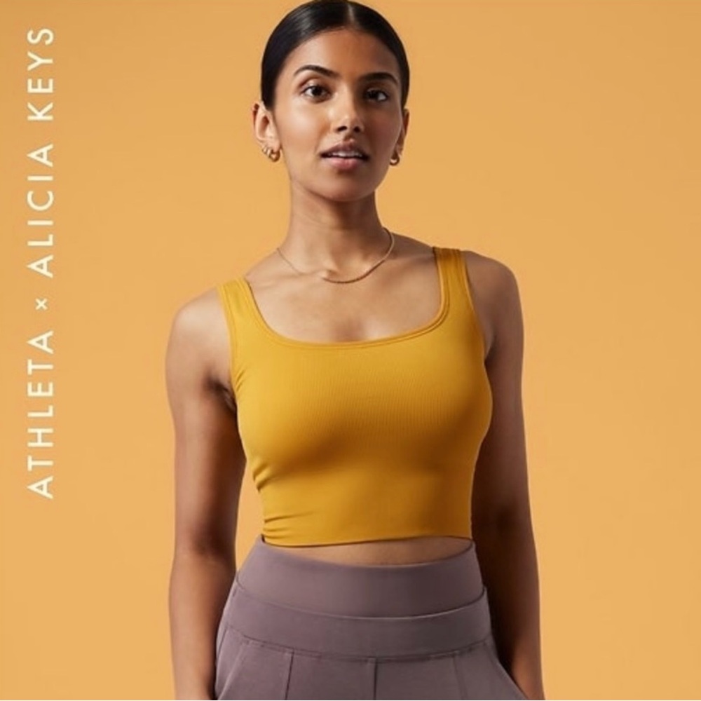 Athleta Aurora Crop Tank-  Alicia Keys